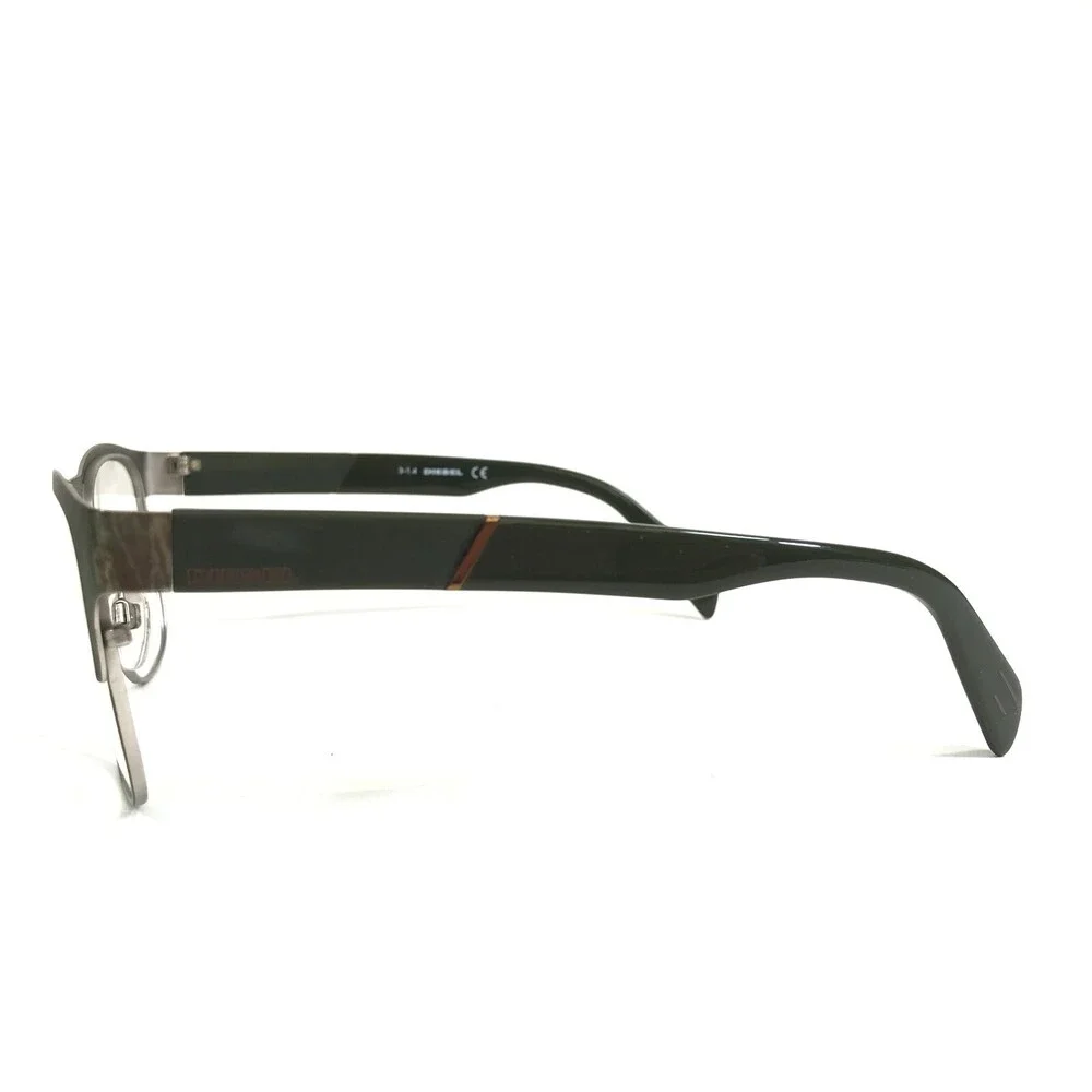 Diesel Eyeglasses Frames DL5094 col.098 Gray Marble Green Square 55-16-145